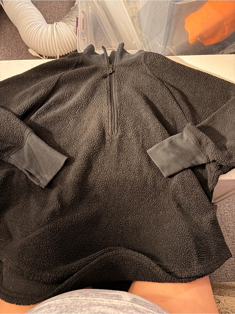 Offline by aerie Half-Zip Sherpa Pullover Sweater